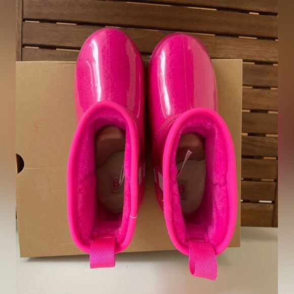 UGG Kids' Classic Clear Mini II Rock Rose Big Kid 6 - Picture 7 of 15